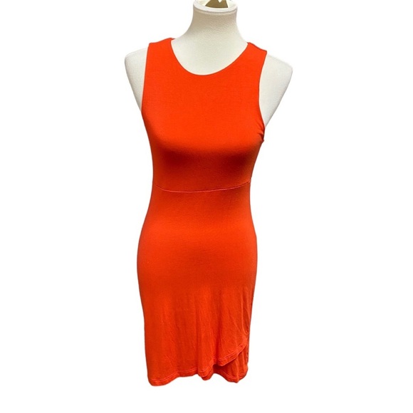 NWOT Athleta La Palma Orange Dress - Picture 1 of 6